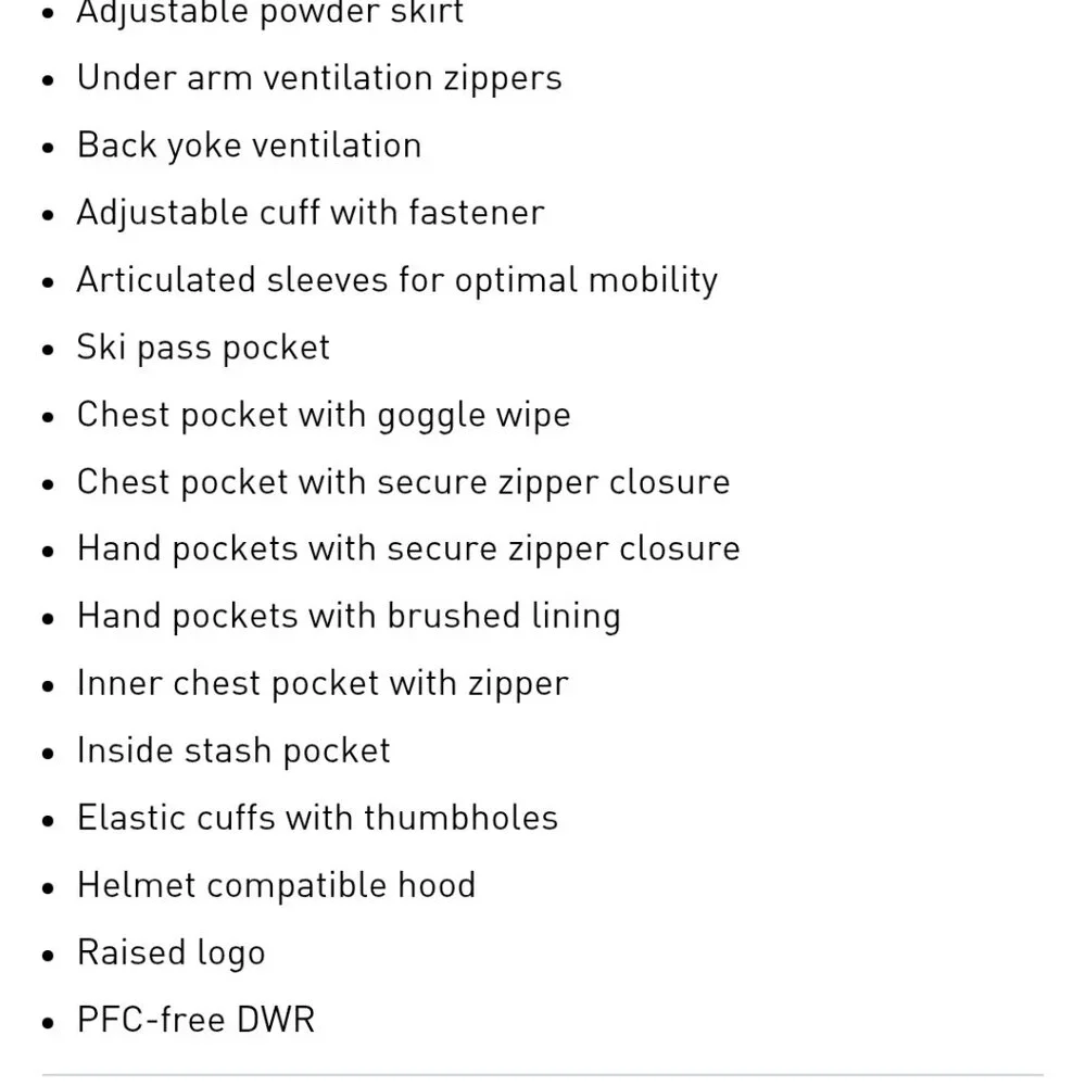 Helly Hansen XS Alphelia Lifaloft Ski Jacket Navy 65676 Waterproof Insulated - Picture 13 of 16